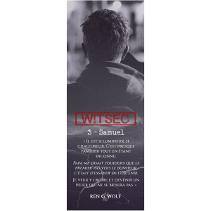 Marque-page : WITSEC Tome 3 - Samuel