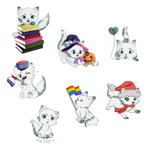 Omega stickers