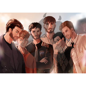 Illustration Leo, Liam, Ashton, Alice, Samuel et Jason