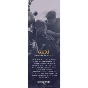 Marque-page : Wolves Of Dawn 2.5 - Geri