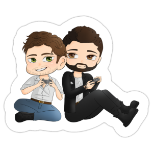 Sköll & Riley sticker