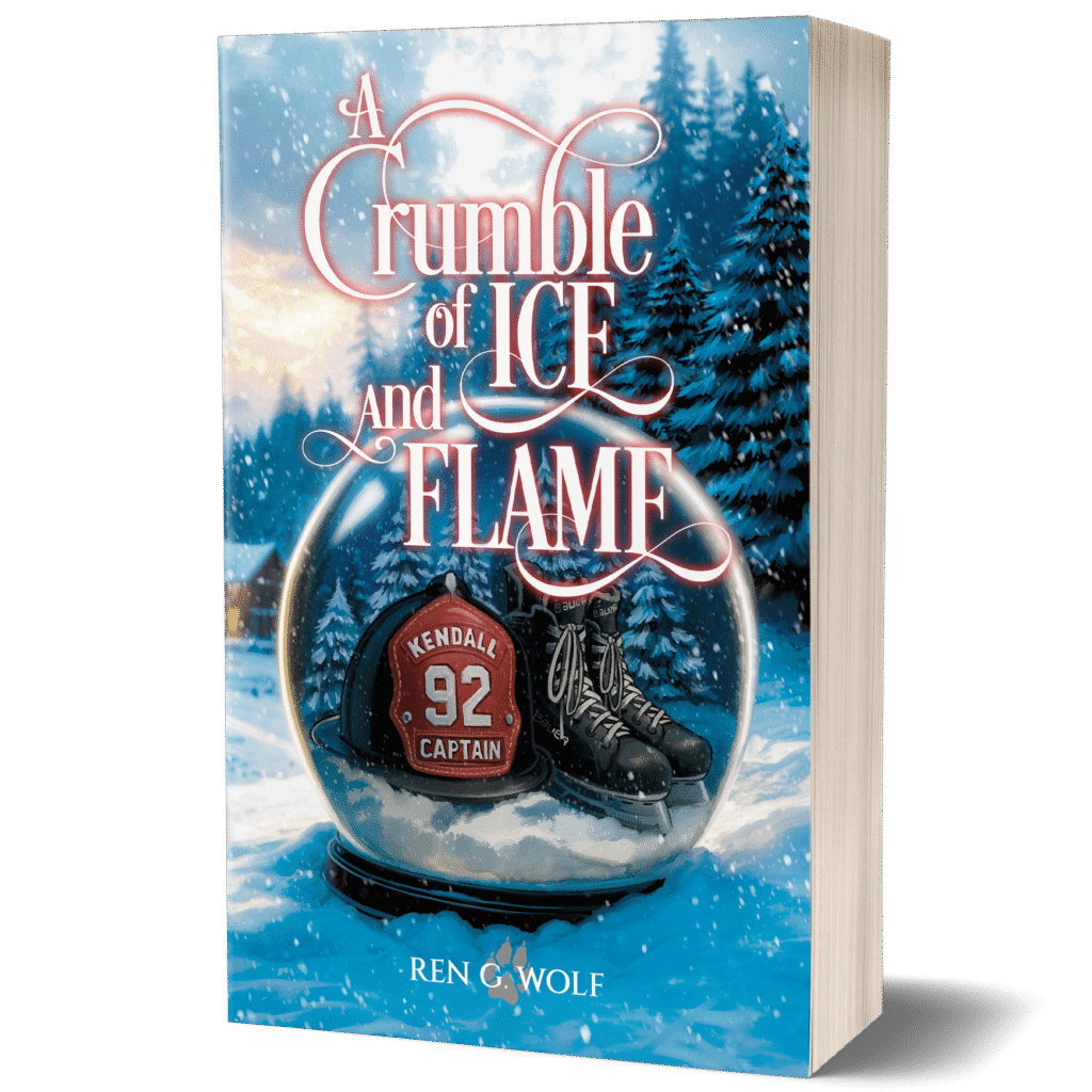 A Crumble Of Ice and Flame cover broché
