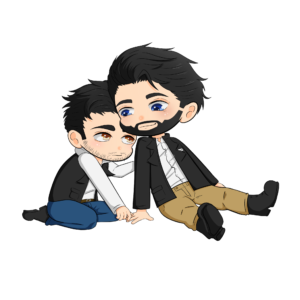 Hati et borte sticker